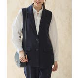 ネイビー | アウター セットアップ ウォッシャブル | Honeys