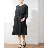 【ハニーズ】ワンピース 長袖 ミモレ丈 | Honeys | 詳細画像2