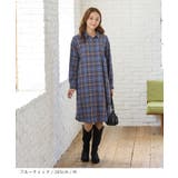 ワンピース シャツワンピース 長袖 | Honeys | 詳細画像6 