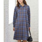 ワンピース シャツワンピース 長袖 | Honeys | 詳細画像7 