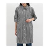 ワンピース シャツワンピース ロング丈 | Honeys | 詳細画像14