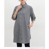 ワンピース シャツワンピース ロング丈 | Honeys | 詳細画像7
