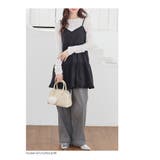 ワンピース ノースリーブ ミニ丈 | Honeys | 詳細画像11 