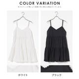 ワンピース ノースリーブ ミニ丈 | Honeys | 詳細画像16 