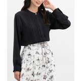 ネイビー | トップス ブラウス 長袖 | Honeys