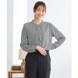 トップス ブラウス 長袖 | Honeys | 詳細画像8 