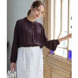 トップス ブラウス 長袖 | Honeys | 詳細画像6 