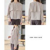 トップス ブラウス 長袖 | Honeys | 詳細画像10 