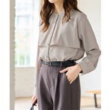 トップス ブラウス 長袖 | Honeys | 詳細画像4 