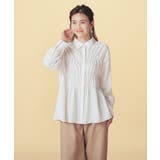 トップス ブラウス 長袖 | Honeys | 詳細画像8 