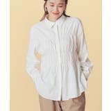 アイボリー | トップス ブラウス 長袖 | Honeys