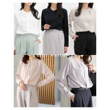 トップス ブラウス 長袖 | Honeys | 詳細画像3 