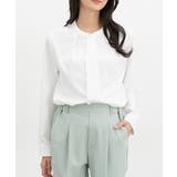 ホワイト | トップス ブラウス 長袖 | Honeys