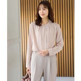 ライトピンク | トップス ブラウス 長袖 | Honeys