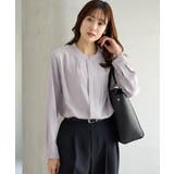 ライトグレー | トップス ブラウス 長袖 | Honeys