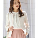 ホワイト | トップス ブラウス 長袖 | Honeys