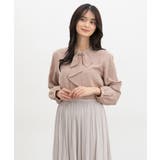 ピンクベージュ | トップス ブラウス 長袖 | Honeys