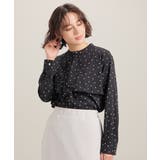 クロ水玉 | トップス ブラウス 長袖 | Honeys