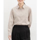 ライトベージュ | トップス シャツ ブラウス | Honeys