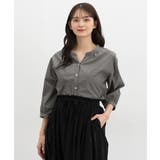 スミクロ | トップス ブラウス スキッパーカラー | Honeys
