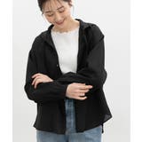 ブラック | トップス ブラウス 長袖 | Honeys