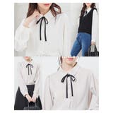 トップス ブラウス 長袖 | Honeys | 詳細画像3 