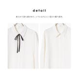 トップス ブラウス 長袖 | Honeys | 詳細画像7 