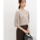 トップス ブラウス 接触冷感 | Honeys | 詳細画像8