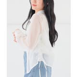 ホワイト | トップス シャツ ブラウス | Honeys