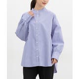 ブルーストライプ | トップス シャツ ブラウス | Honeys