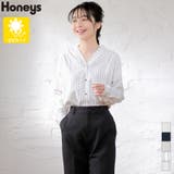 【ハニーズ】トップス ブラウス 長袖 | Honeys | 詳細画像1 