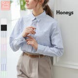 トップス シャツ レギュラーカラー | Honeys | 詳細画像1