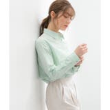 ミドリストライプ | トップス シャツ レギュラーカラー | Honeys