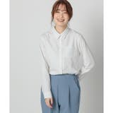 オフ×グリーン | トップス シャツ レギュラーカラー | Honeys