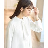 ブラウス 長袖 オフィス | Honeys | 詳細画像29 
