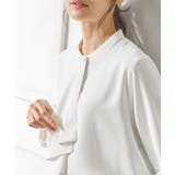 ホワイト | ブラウス レディース 半端袖 | Honeys