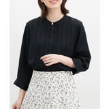 ネイビー | トップス ブラウス 大きいサイズ | Honeys