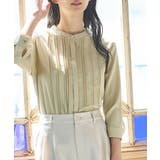 イエローグリーン | トップス ブラウス 大きいサイズ | Honeys