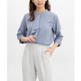 スモーキーブルー | トップス ブラウス ボウタイブラウス | Honeys