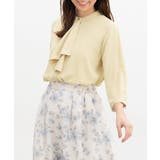 クリーム | トップス ブラウス ボウタイブラウス | Honeys