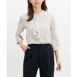 ライトグレー | トップス ブラウス ボウタイブラウス | Honeys