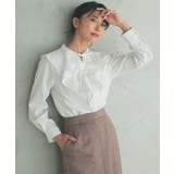 アイボリー | トップス ブラウス 長袖 | Honeys