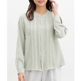 スモーキーミント | トップス ブラウス 長袖 | Honeys