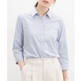 スモーキーブルー | トップス スキッパーシャツ シャツ | Honeys