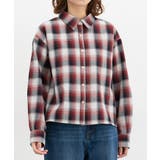 アイボリー×アカ | トップス シャツ ブラウス | Honeys