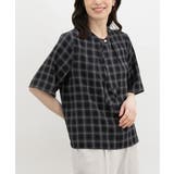 コンチェック | トップス ブラウス 半袖 | Honeys