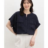 トップス ブラウス 半袖 | Honeys | 詳細画像5 
