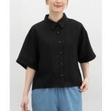 ブラック | トップス シャツ ブラウス | Honeys