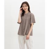 トップス ブラウス 半袖 | Honeys | 詳細画像12