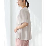 トップス ブラウス 半袖 | Honeys | 詳細画像14